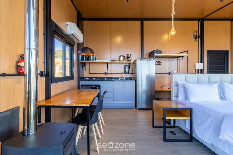 Cabana romântica com vista na serra VST037