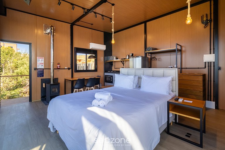 Cabana romântica com vista na serra VST037