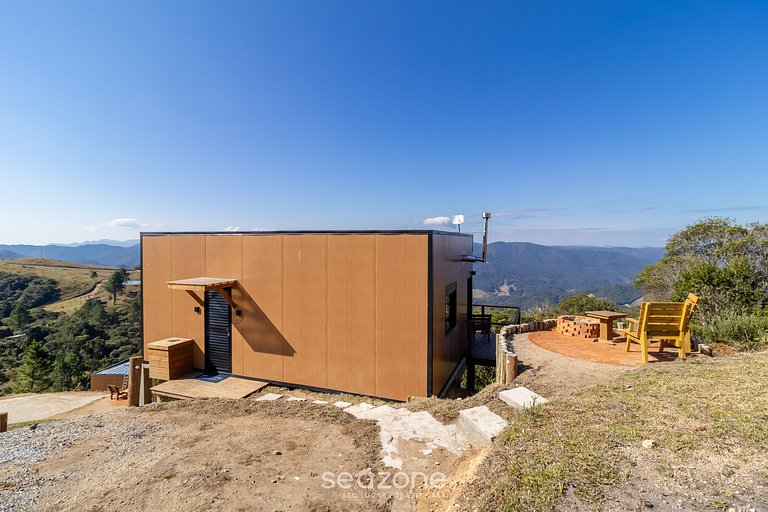 Cabana romântica com vista na serra VST037