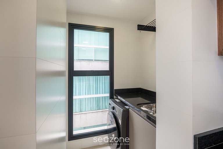 Apto 2 Quartos Equipado a 300m do Mar EEP1101