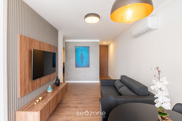 Apto 2 Quartos Equipado a 300m do Mar EEP1101