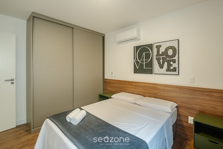 Apto 1 Quarto a 300m da Praia EEP1102