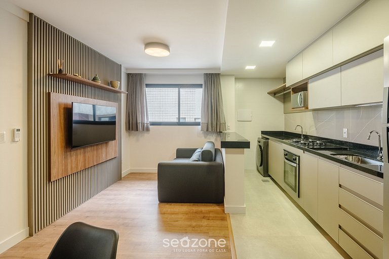 Apto 1 Quarto a 300m da Praia EEP1102