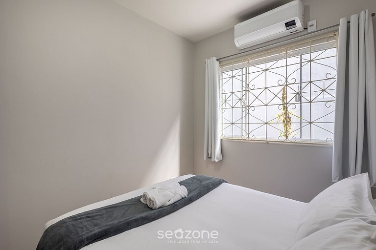 Apto completo no Centro de Itajaí - CAR0106