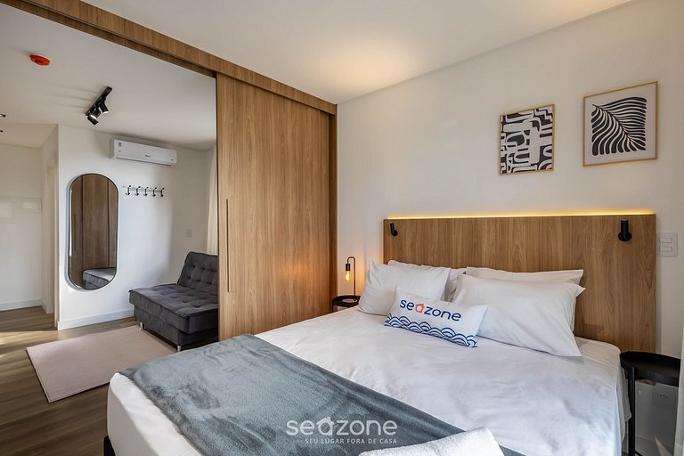 Estudio con Balcón a 50m de la Playa PSO0304