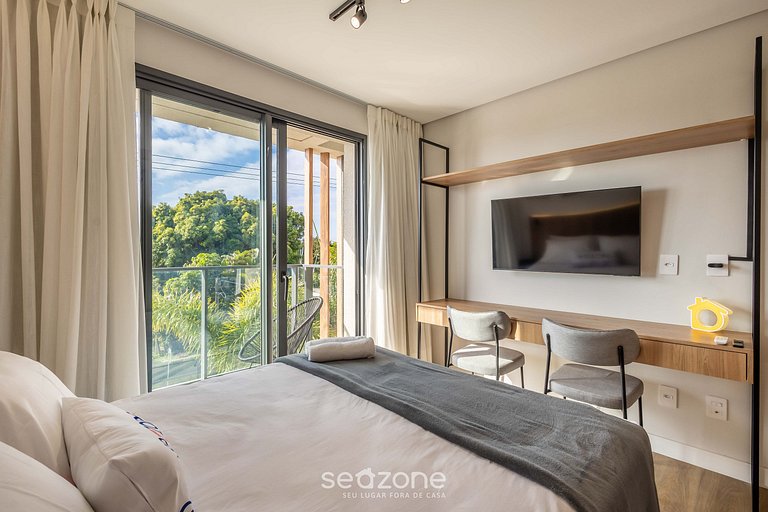 Estudio con Balcón a 50m de la Playa PSO0304