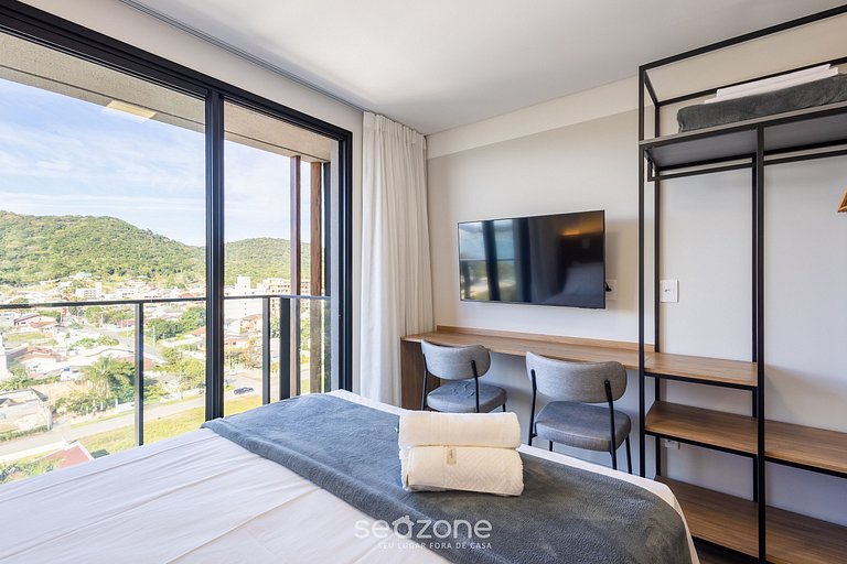 Studio con balcón a pasos del mar, Penha PSOA1101