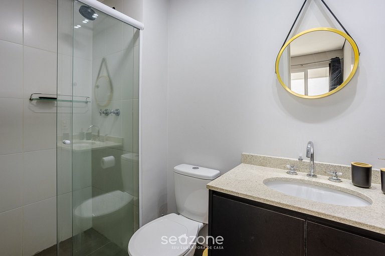 Apto c/ Varanda Gourmet a 190m do Metrô - WAL0714