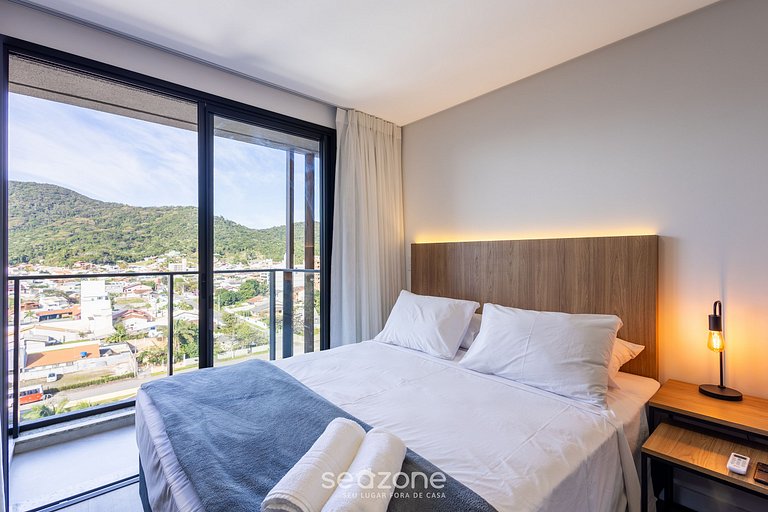 Studio c/ vista mar e varanda, Penha - PSOB1101