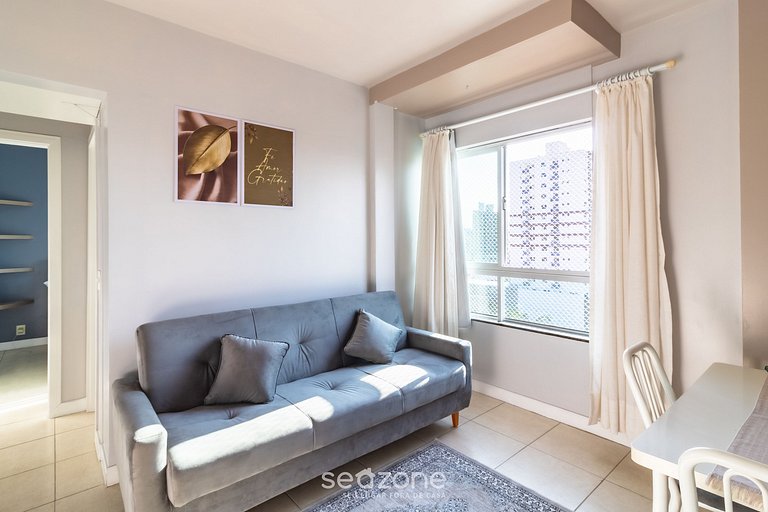 Ap de 1 dormitorio en el centro de Itajaí CST0905