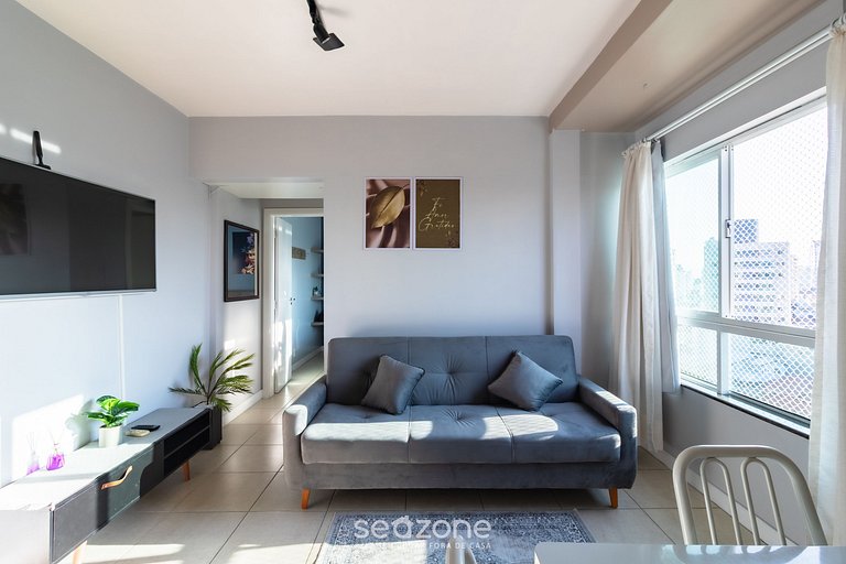 Ap de 1 dormitorio en el centro de Itajaí CST0905