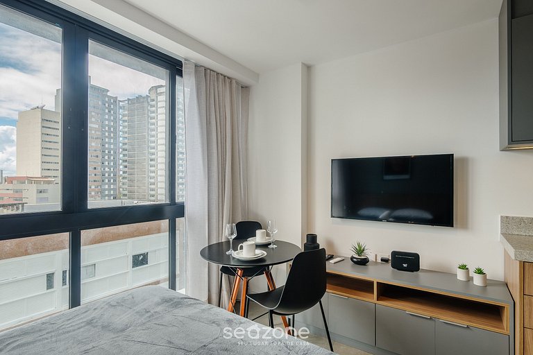 Studio cerca del mar en cond. c/ piscina LIV0907