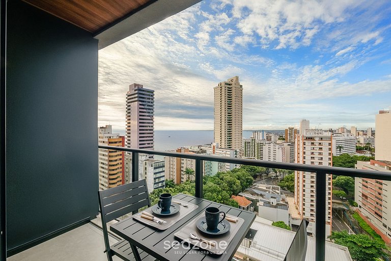 Estúdio em Cond. c/ Piscina LIV1605