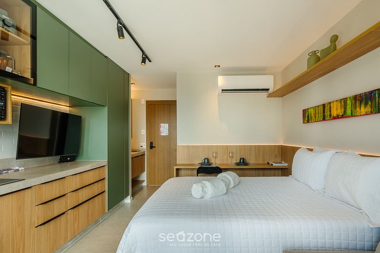 Estúdio em Cond. c/ Piscina LIV1605