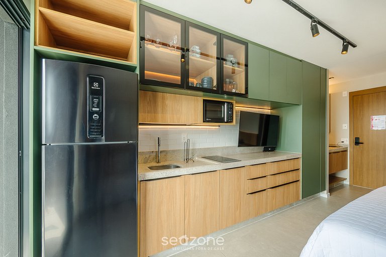 Estudio en Cond. con piscina LIV1605