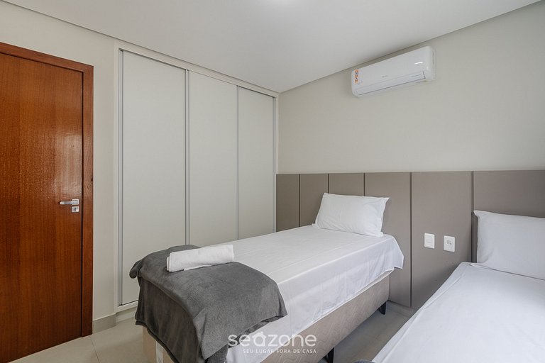 Apto en Cond. c/ Piscina 800m de la Playa RFM0035