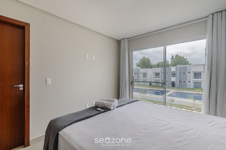 Apto en Cond. c/ Piscina 800m de la Playa RFM0035