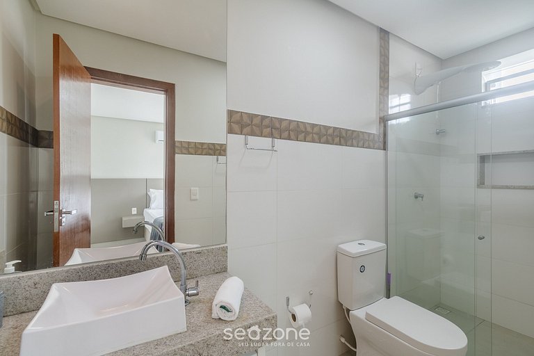 Apto en Cond. c/ Piscina 800m de la Playa RFM0035