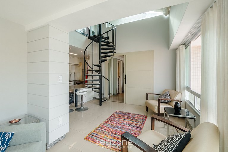 Apto c Jacuzzi y Vista Mar en Rio Vermelho ENC0307