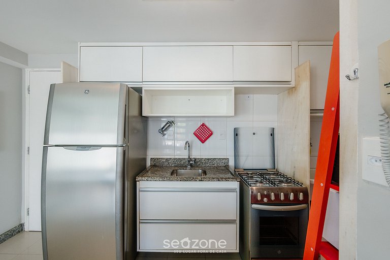 Apto c Jacuzzi y Vista Mar en Rio Vermelho ENC0307