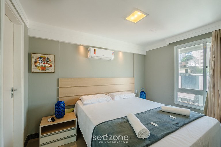 Apto c Jacuzzi y Vista Mar en Rio Vermelho ENC0307