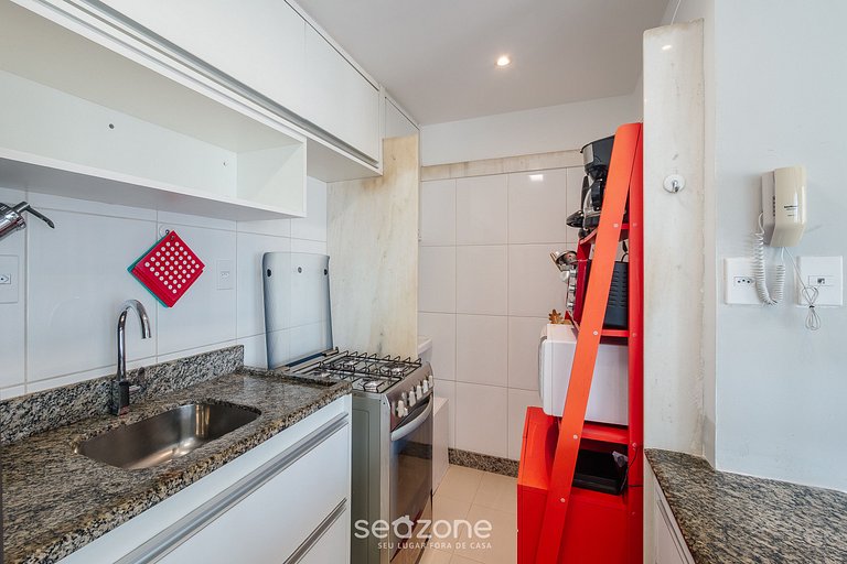 Apto c Jacuzzi y Vista Mar en Rio Vermelho ENC0307