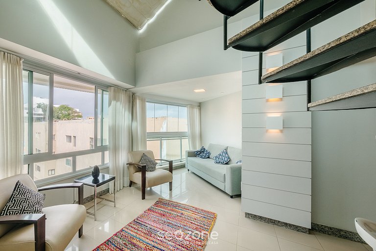 Apto c Jacuzzi e Vista Mar no Rio Vermelho ENC0307