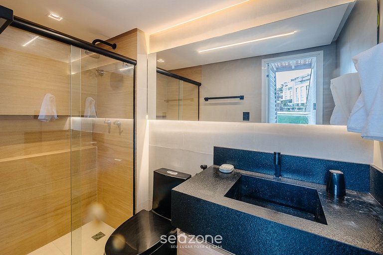 Apto c Jacuzzi y Vista Mar en Rio Vermelho ENC0307