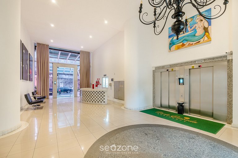 Apto c Jacuzzi y Vista Mar en Rio Vermelho ENC0307