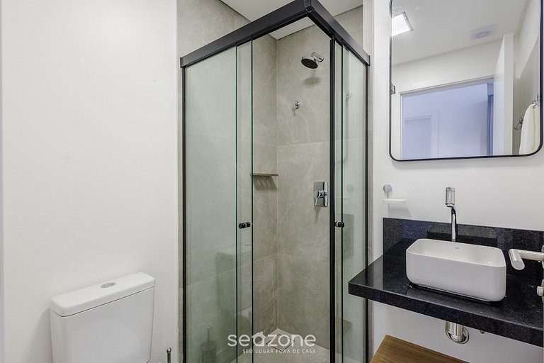 Studio a 50m da Praia c/ vista e varanda PSOA0912