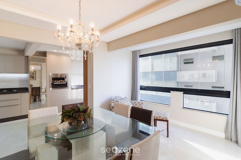 Apto c/ Churrasq. a 100m da Praia DON0504