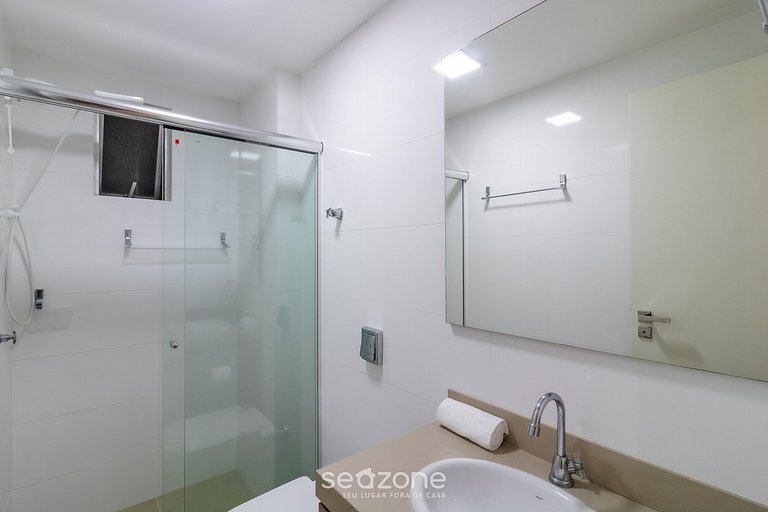 Apto c/ Churrasq. a 100m da Praia DON0504