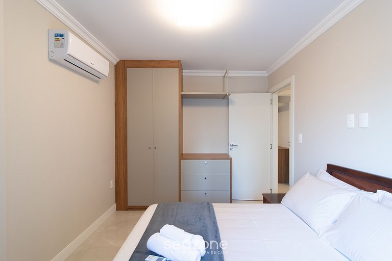 Apto c/ Churrasq. a 100m da Praia DON0504