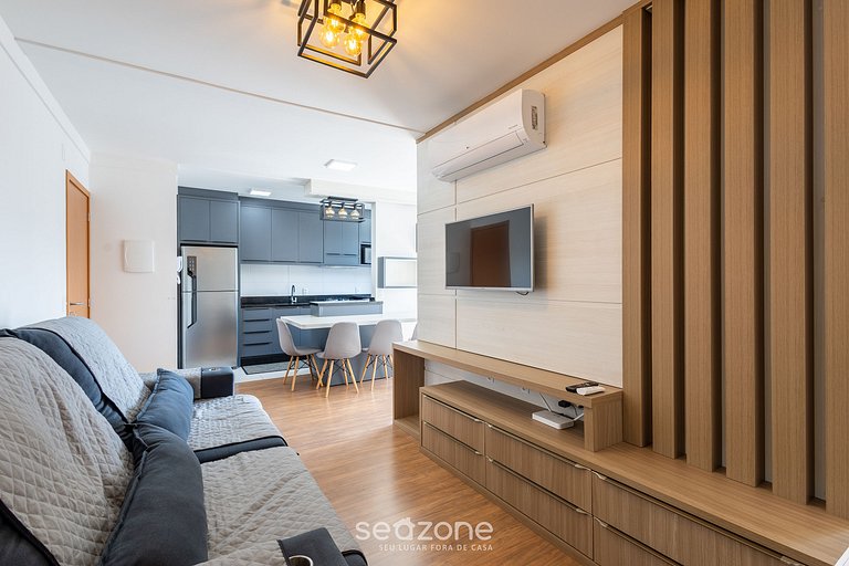 Apto c/ churrasq. e vista mar, Barra Velha VAC0906