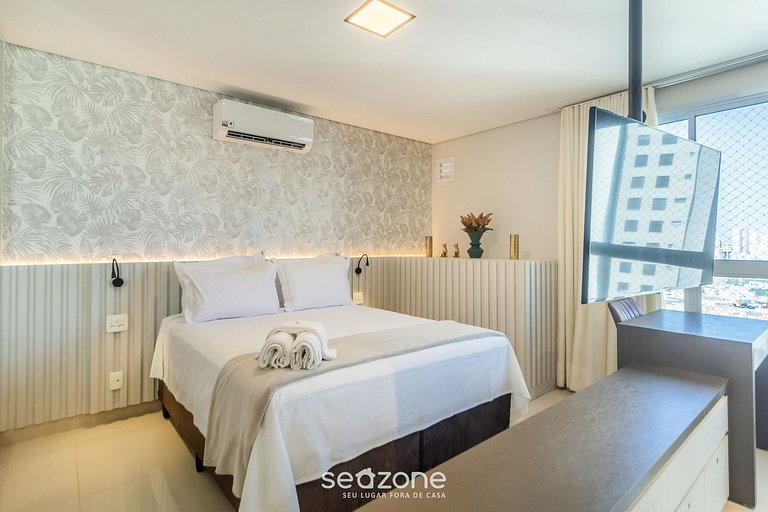 Estudio completo en condominio c/ piscina DNAG1702