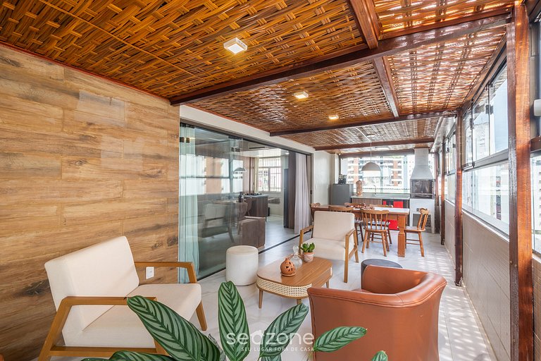 Apartamento con Balcón y Barbacoa CEC0801