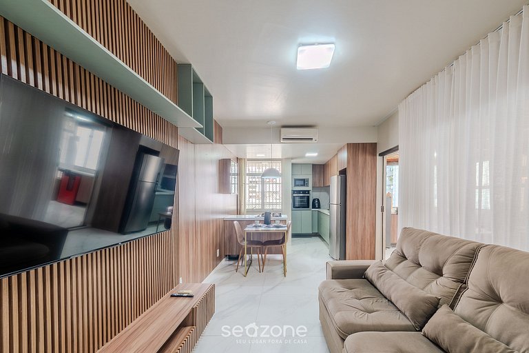 Apartamento con Balcón y Barbacoa CEC0801