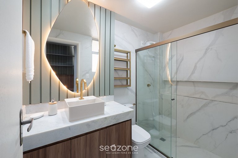 Apartamento c/ Varanda e Churrasq. CEZ0801