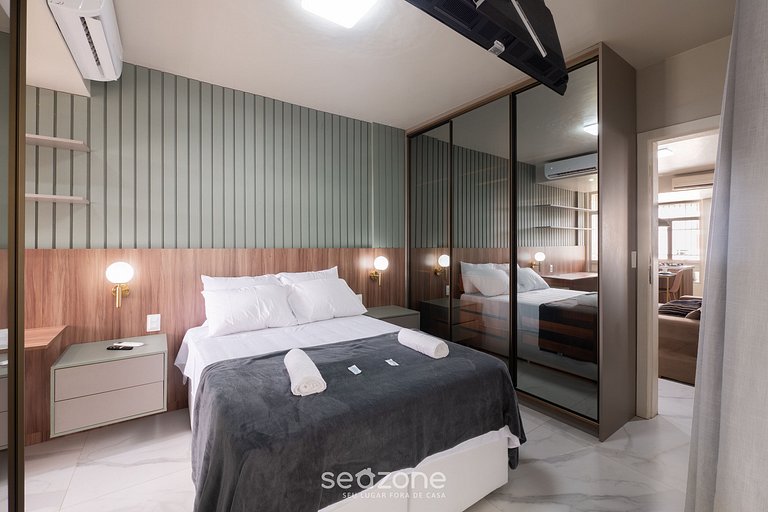 Apartamento c/ Varanda e Churrasq. CEZ0801