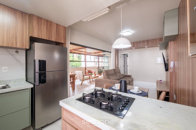 Apartamento con Balcón y Barbacoa CEC0801