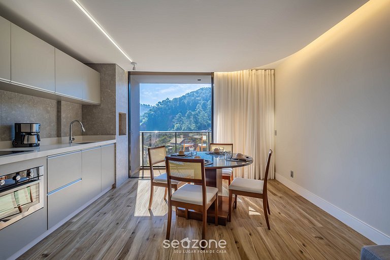 Apto c/ balcón en condo. c/ piscina en BC TSO0311