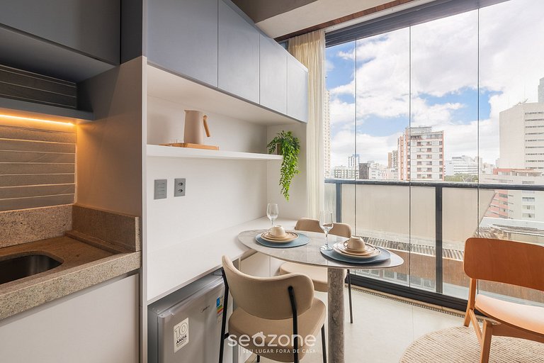 Apto cerca de la playa en cond. c/ piscina LIV1006