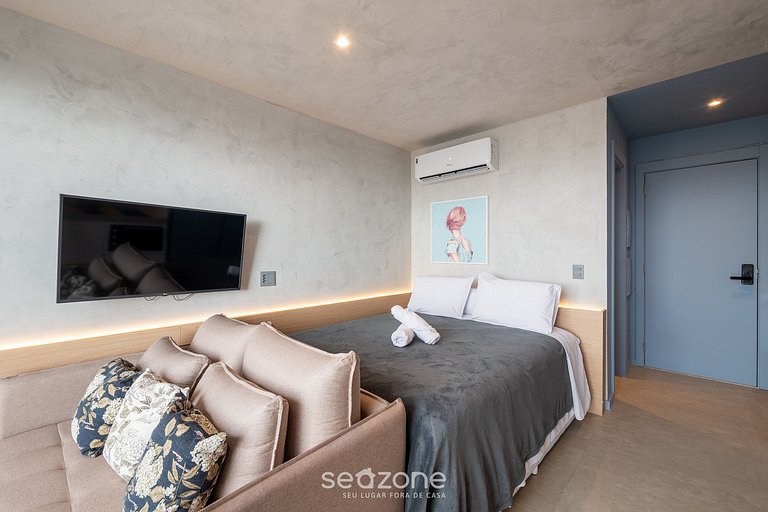 Apto cerca de la playa en cond. c/ piscina LIV1006