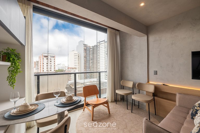 Apto cerca de la playa en cond. c/ piscina LIV1006