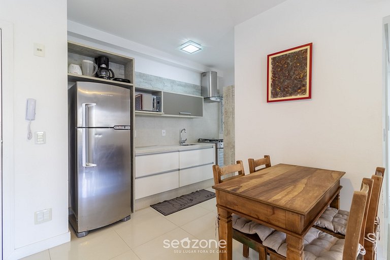 Apto c/ barbacoa en condominio con piscina BRI0102