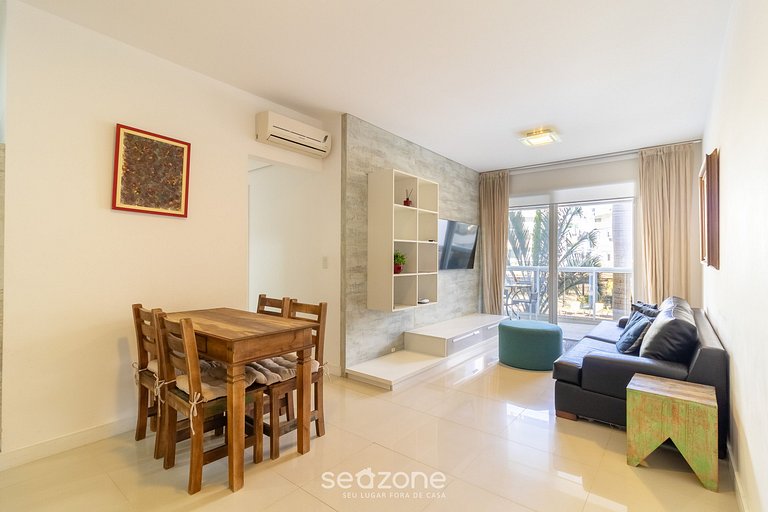 Apto c/ barbacoa en condominio con piscina BRI0102