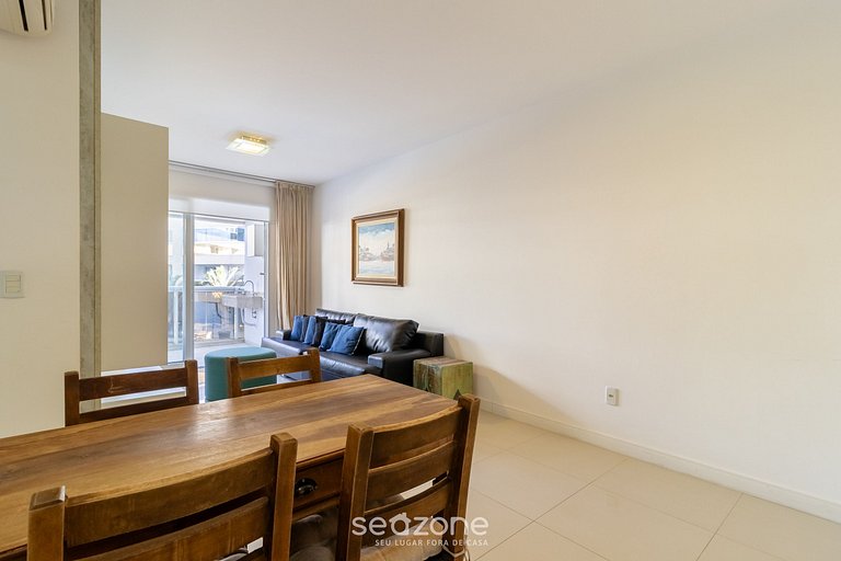 Apto c/ barbacoa en condominio con piscina BRI0102