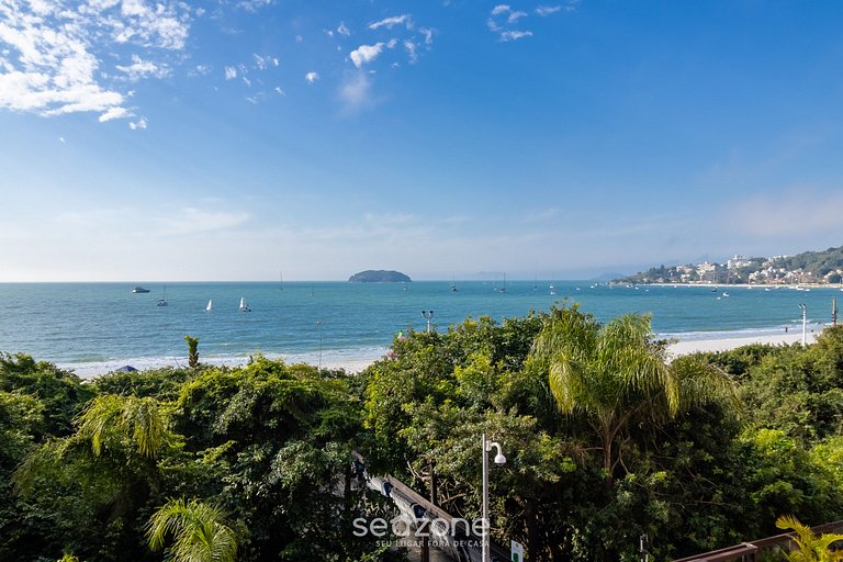 Studio em Jurerê excelente vista mar resort JBV124 Seazone