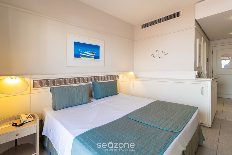 Studio em Jurerê confortável em resort de luxo JBV265Seazone