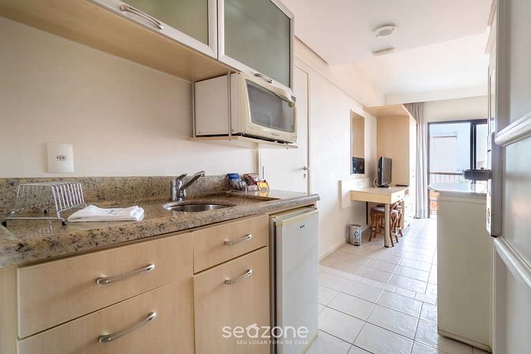 Studio em Jurerê confortável em resort de luxo JBV265Seazone